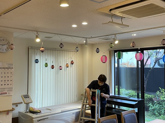 夏祭りの準備　その④