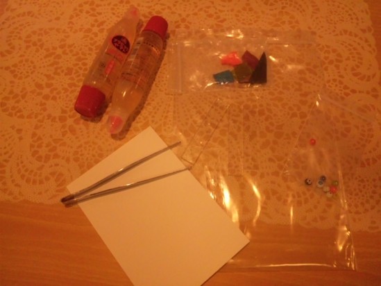 ベネチアガラスで作りました！