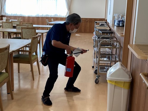 消防訓練を行いました