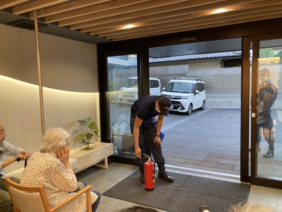 消防訓練（２）