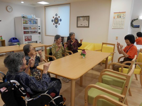 本日のレクレーション