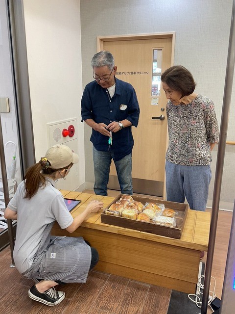 移動販売のパン屋さん♪