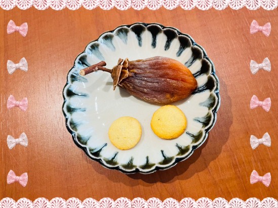 干し柿食べました