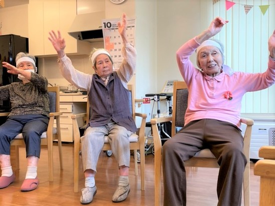 デイサービス秋の大運動会報告　その①