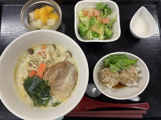 味噌カレー牛乳ラーメン!(^^)!