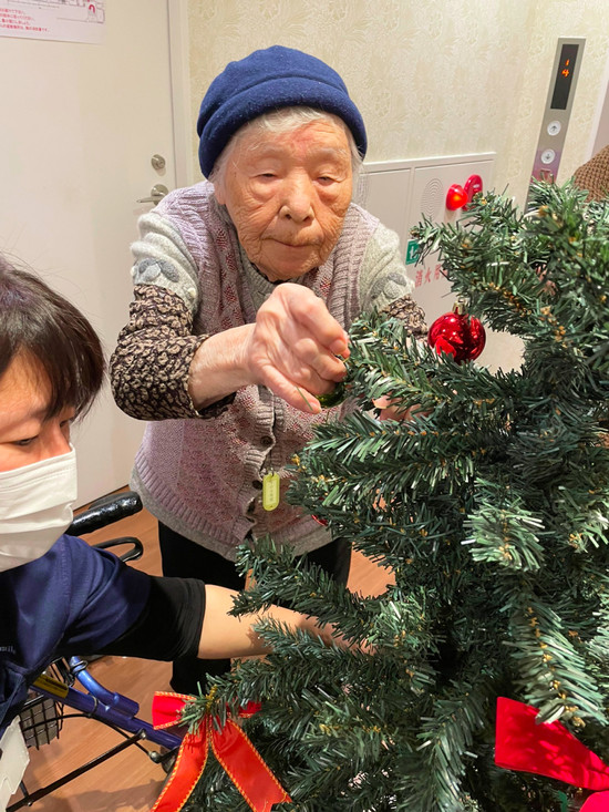 事務所前に・・・♥