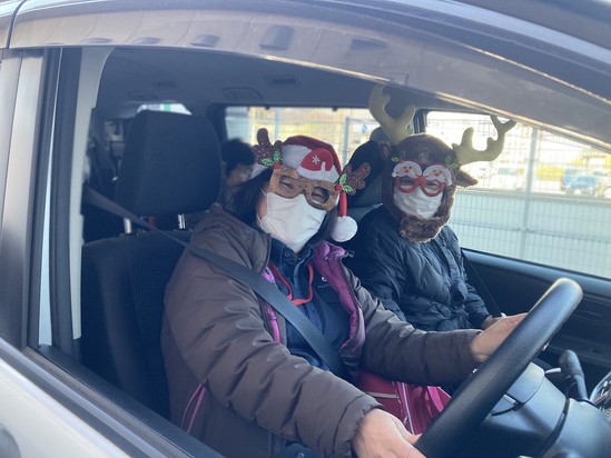 送迎もクリスマス♪