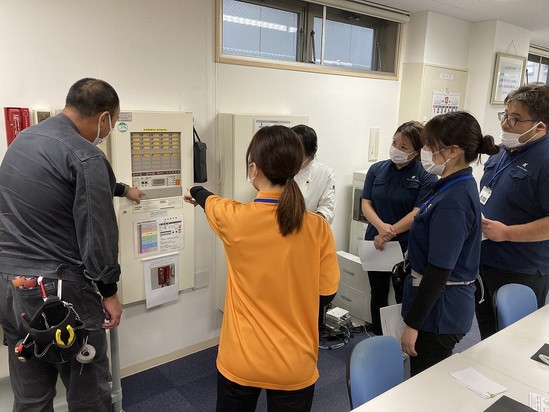 避難訓練！！！！！！！