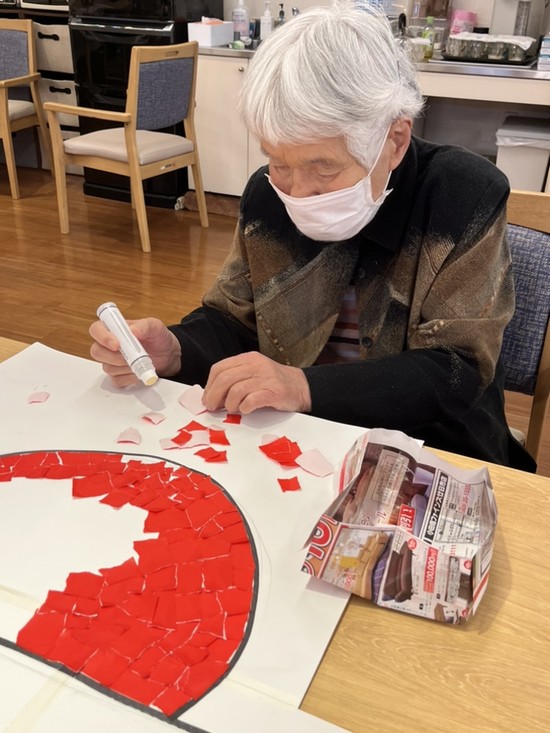 みんなで絵馬作り！