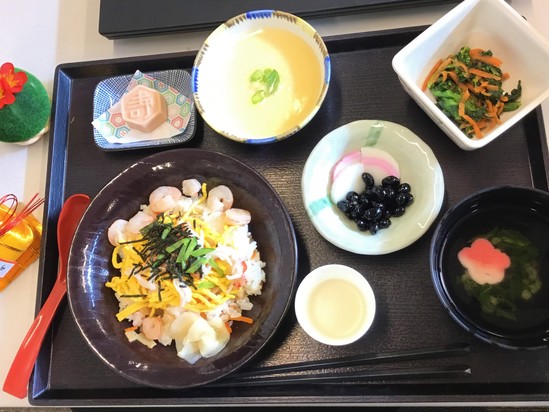 1月2日　ちらし寿司