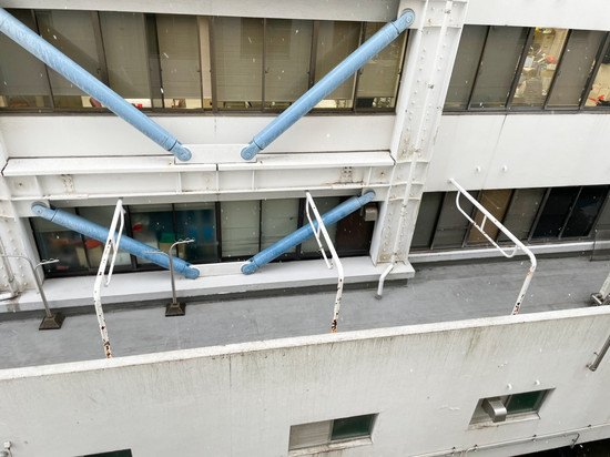 雪が降りました…！