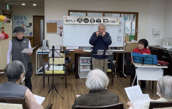 ★岡山ハーモニカクラブ様来所★