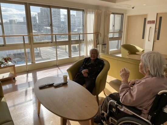 【アルファリビング広島段原】3階でのひととき・・・