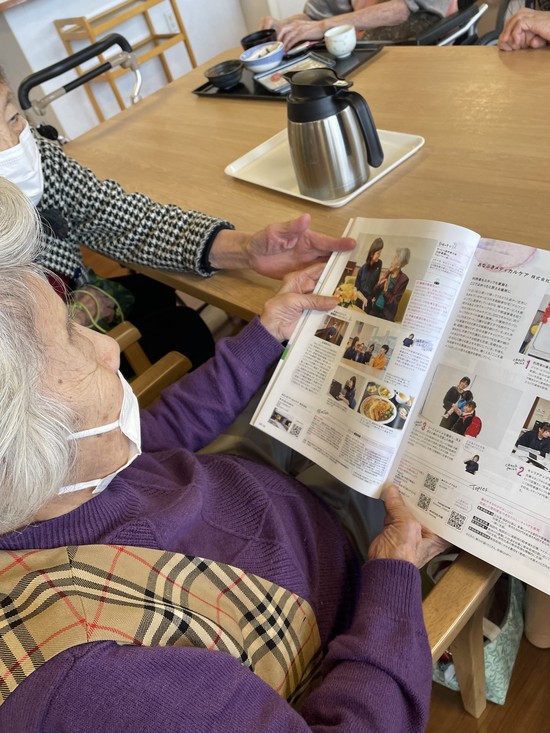 入居者様と大切な私のチーム仲間♪