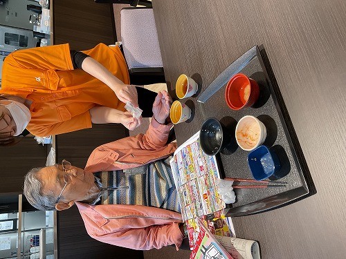 食事前後の服薬介助③見守り編