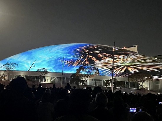 あなぶきアリーナ香川プロジェクションマッピング