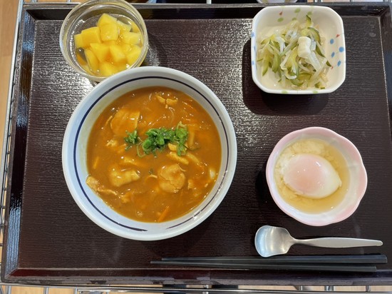 カレーうどん・・・。