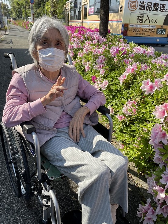 外へお散歩(^^♪