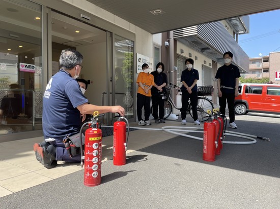 5月　消火訓練part2