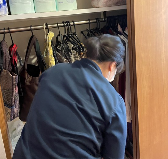 一緒に衣替え(^^♪