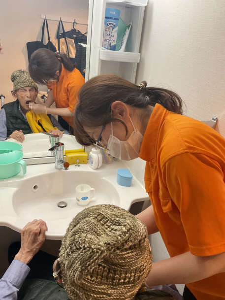 口腔ケアと手洗い