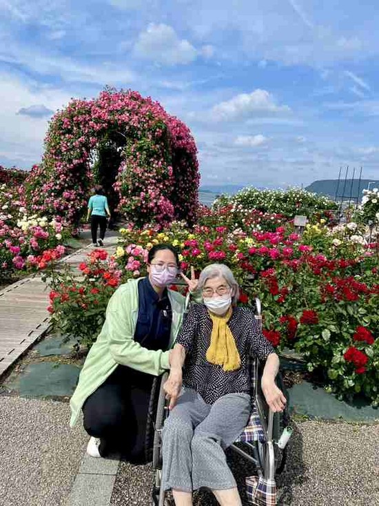 バラ園に行ってきました