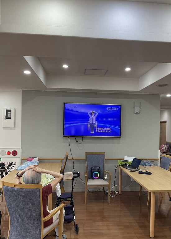 テレビ体操を行いました