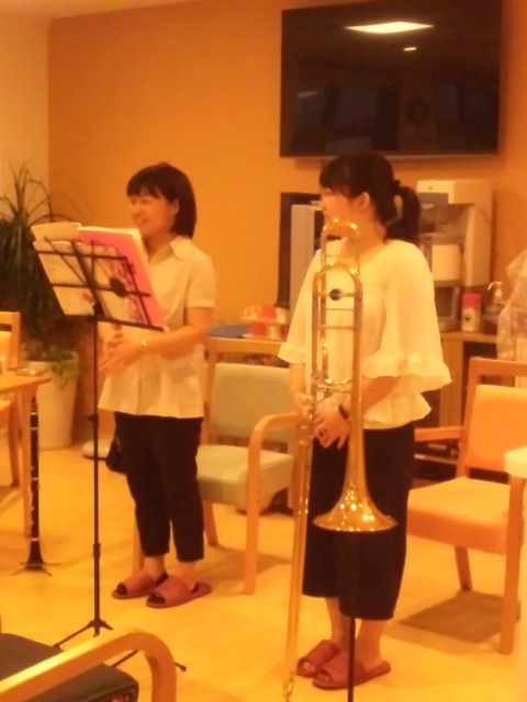 第2回　音楽演奏会♪