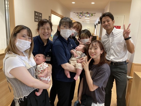 かわいいお客様