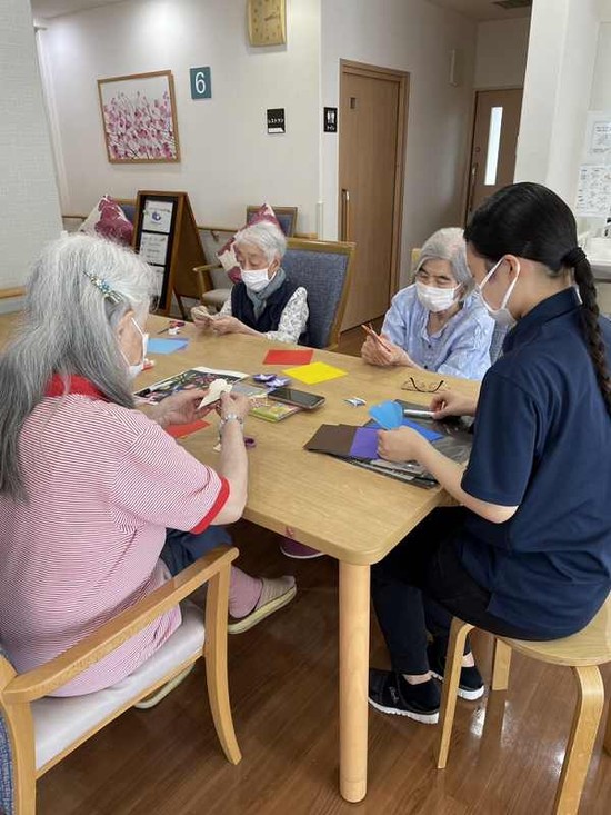 折り紙レクリエーション