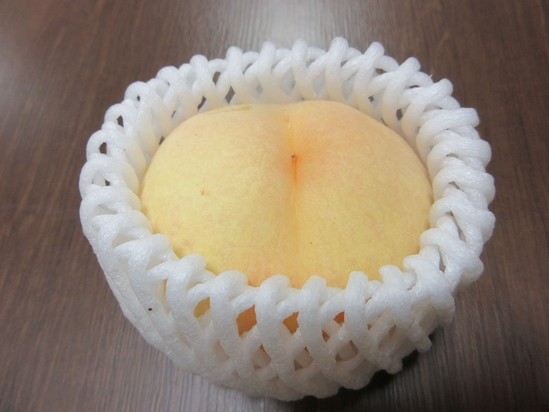 今年の桃のお味は…