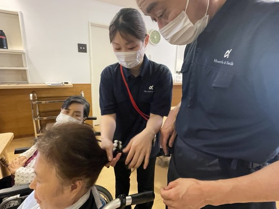 【アルファリビング広島段原】髪の可愛いまとめ方教室