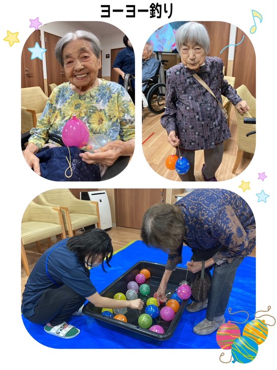 夏祭りイベント☆ヨーヨー釣り