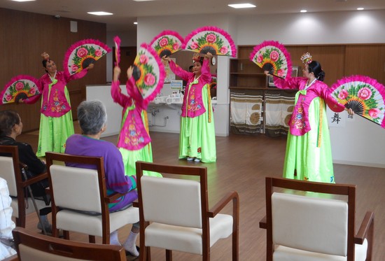 韓国舞踊を見に行ってきました！