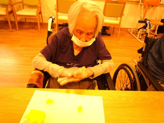 初めての粘土！