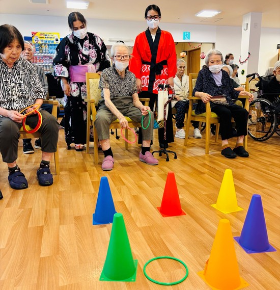 夏祭りをしました②