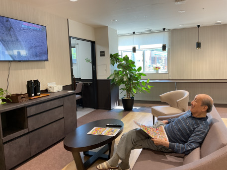 朝食後のひととき