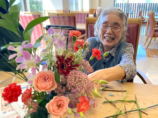 フラワーアレンジメントイベント開催しました！