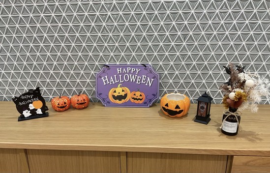 10月といえばハロウィンですね。