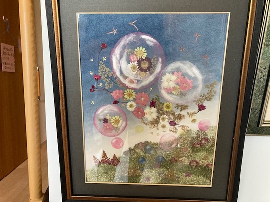 押し花アート　