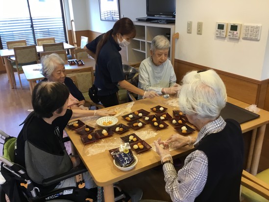 お月見団子＼(^o^)／