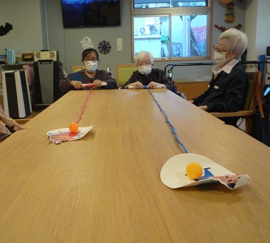 先日のレクリエーション