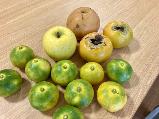 秋の味覚をおすそわけ