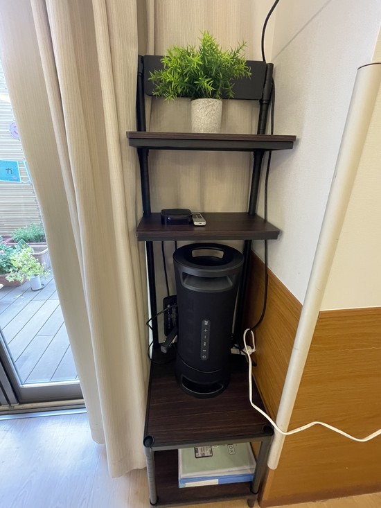 【アルファリビング広島段原】こんな感じに置きました