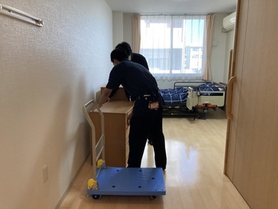 引っ越ししました。