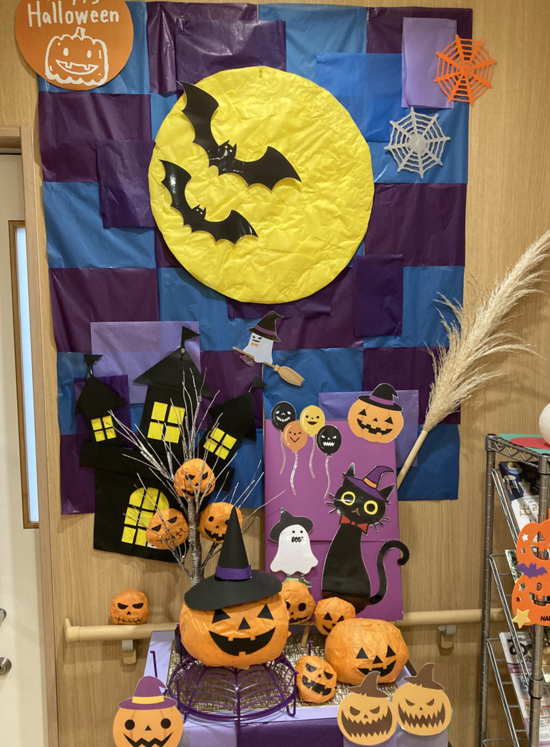 ハロウィン飾りつけ♫