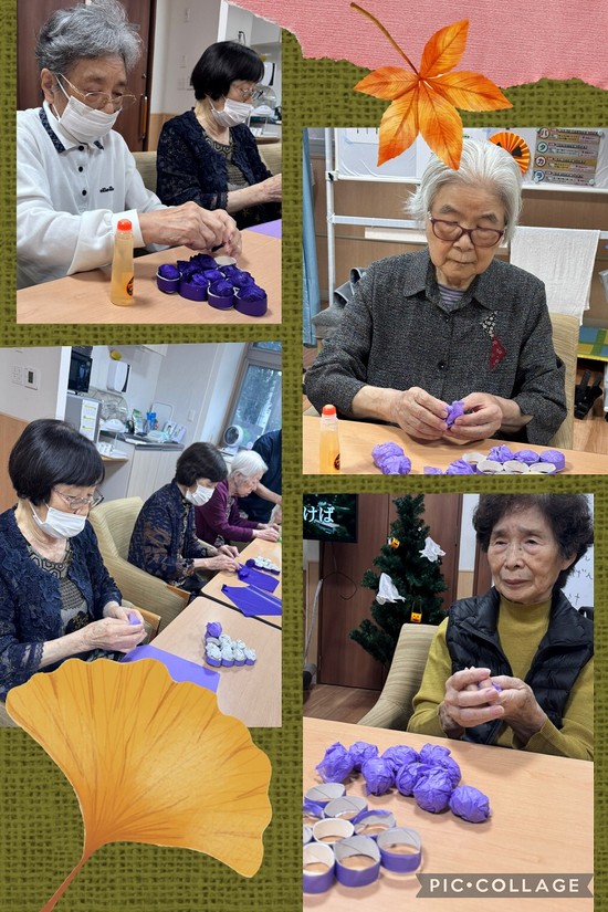 ** ぶどうの制作★　**