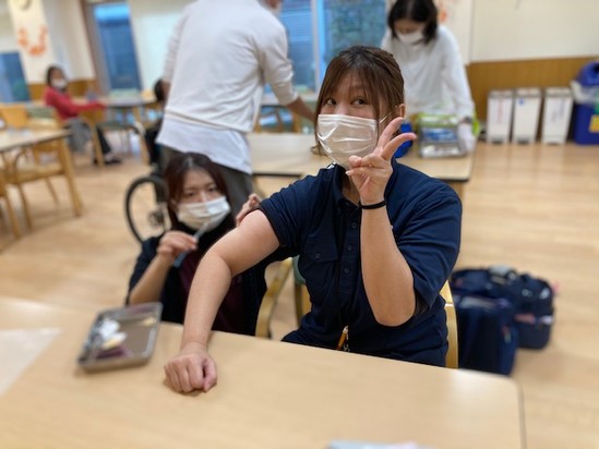 インフルエンザ予防接種③