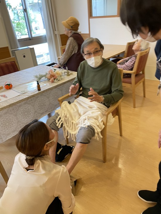 【アルファリビング広島段原】介護美容の体験会♪男性編