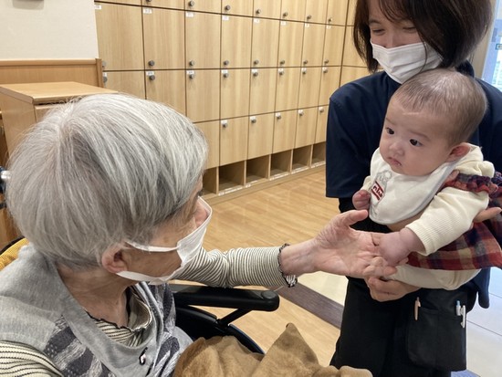 かわいいお客様